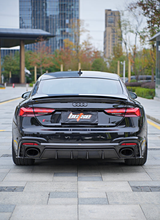 Audi RS5 B9.5 2020-ON with Aftermarket Parts - Rear Diffuser Pre-preg Carbon Fiber from BCTXE Tuning