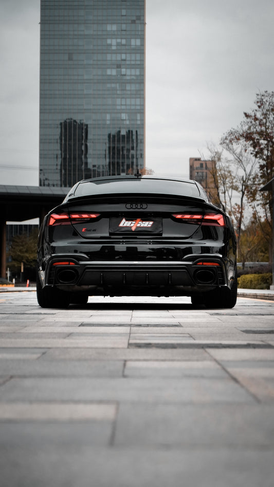 Audi RS5 B9.5 2020-ON with Aftermarket Parts - Rear Diffuser Pre-preg Carbon Fiber from BCTXE Tuning