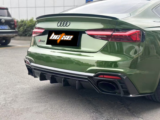 Audi RS5 B9.5 2020-ON with Aftermarket Parts - Rear Diffuser Pre-preg Carbon Fiber from BCTXE Tuning