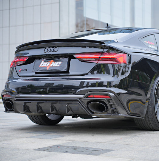 Audi RS5 B9.5 2020-ON with Aftermarket Parts - Rear Diffuser Pre-preg Carbon Fiber from BCTXE Tuning