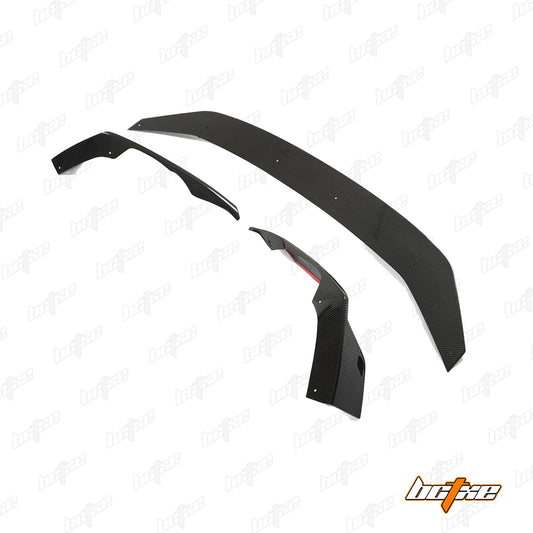 Audi RS6 C8 2020-ON & RS7 C8 2020-ON with Aftermarket Parts - Front Lip Pre-preg Carbon Fiber from BCTXE Tuning