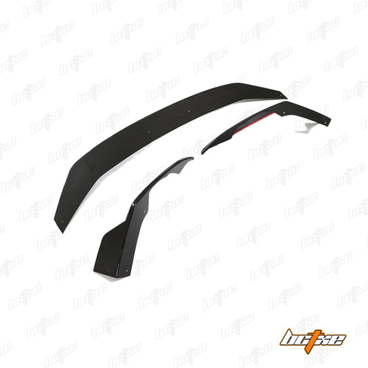 Audi RS6 C8 2020-ON & RS7 C8 2020-ON with Aftermarket Parts - Front Lip Pre-preg Carbon Fiber from BCTXE Tuning