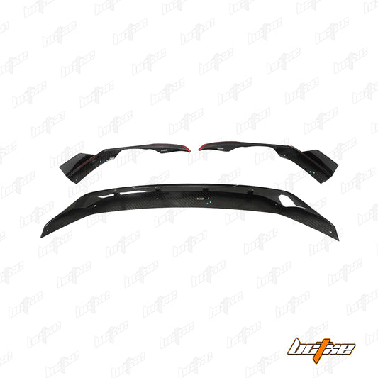Audi RS6 C8 2020-ON & RS7 C8 2020-ON with Aftermarket Parts - Front Lip Pre-preg Carbon Fiber from BCTXE Tuning