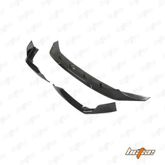 Audi RS6 C8 2020-ON & RS7 C8 2020-ON with Aftermarket Parts - Front Lip Pre-preg Carbon Fiber from BCTXE Tuning
