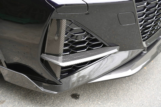 Audi RS6 C8 2020-ON & RS7 C8 2020-ON with Aftermarket Parts - Upper Valences Pre-preg Carbon Fiber from BCTXE Tuning