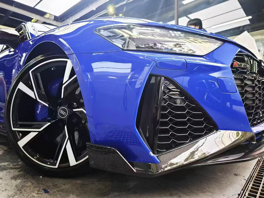 Audi RS6 C8 2020-ON & RS7 C8 2020-ON with Aftermarket Parts - Upper Valences Pre-preg Carbon Fiber from BCTXE Tuning