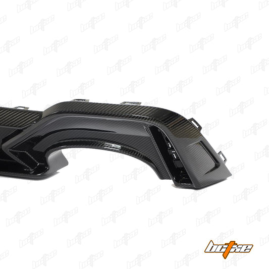 Audi RS6 C8 2020-ON & RS7 C8 2020-ON with Aftermarket Parts - Rear Diffuser & Canards Carbon Fiber from BCTXE Tuning