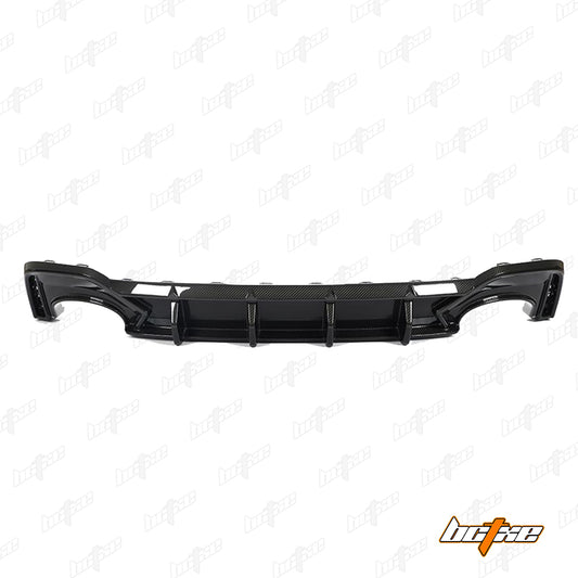 Audi RS6 C8 2020-ON & RS7 C8 2020-ON with Aftermarket Parts - Rear Diffuser & Canards Carbon Fiber from BCTXE Tuning