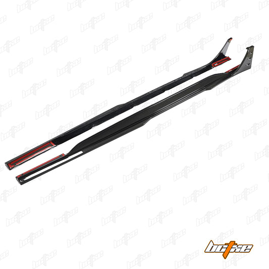 Audi RS6 C8 2020-ON & RS7 C8 2020-ON with Aftermarket Parts - Side Skirts Carbon Fiber from BCTXE Tuning