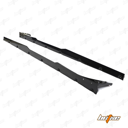 Audi RS6 C8 2020-ON & RS7 C8 2020-ON with Aftermarket Parts - Side Skirts Carbon Fiber from BCTXE Tuning