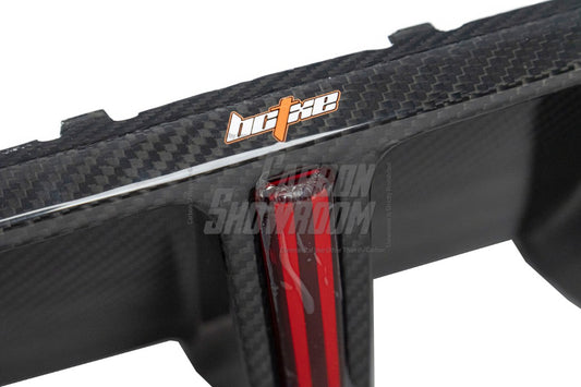 Audi S5 A5 S-line (with s-line bumper, does not base model) B9.5 2020 2021 2022 2023 2024 with Aftermarket Parts - V2 Rear Diffuser Pre-preg Carbon Fiber from BCTXE Tuning