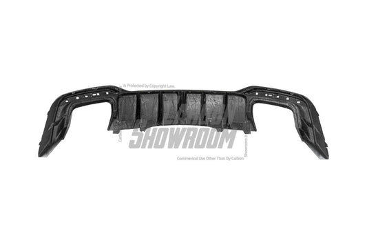 Audi S5 A5 S-line (with s-line bumper, does not base model) B9.5 2020 2021 2022 2023 2024 with Aftermarket Parts - V2 Rear Diffuser Pre-preg Carbon Fiber from BCTXE Tuning