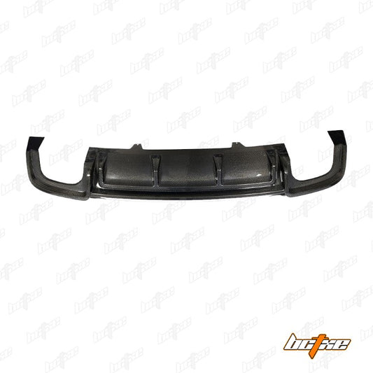 Audi S5 A5 S-line (with s-line bumper, does not base model) B9 2017 2018 2019 with Aftermarket Parts - Rear Diffuser Carbon Fiber from BCTXE Tuning