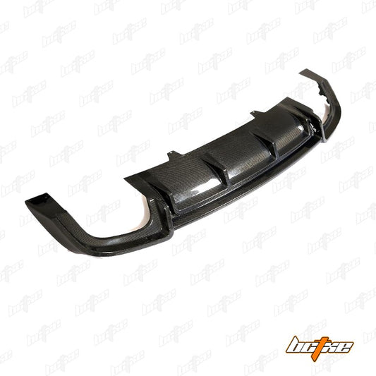 Audi S5 A5 S-line (with s-line bumper, does not base model) B9 2017 2018 2019 with Aftermarket Parts - Rear Diffuser Carbon Fiber from BCTXE Tuning