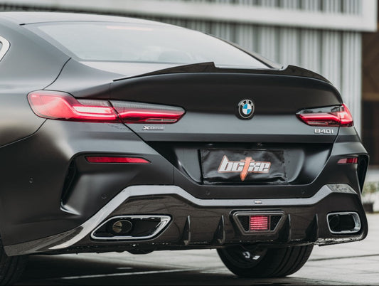 BMW 8 Series M850 840 G16 2018-ON & M8 F93 2019-ON with Aftermarket Parts - Rear Diffuser Pre-preg Carbon Fiber from BCTXE Tuning