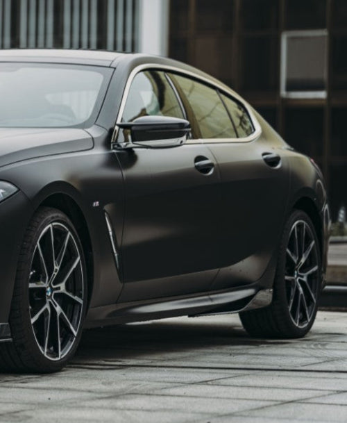 BMW 8 Series M850 840 G16 2018-ON with Aftermarket Parts - Side Skirts Pre-preg Carbon Fiber from BCTXE Tuning