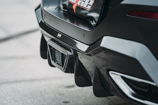 BMW 8 Series M850 840 G16 2018-ON & M8 F93 2019-ON with Aftermarket Parts - Rear Diffuser Pre-preg Carbon Fiber from BCTXE Tuning