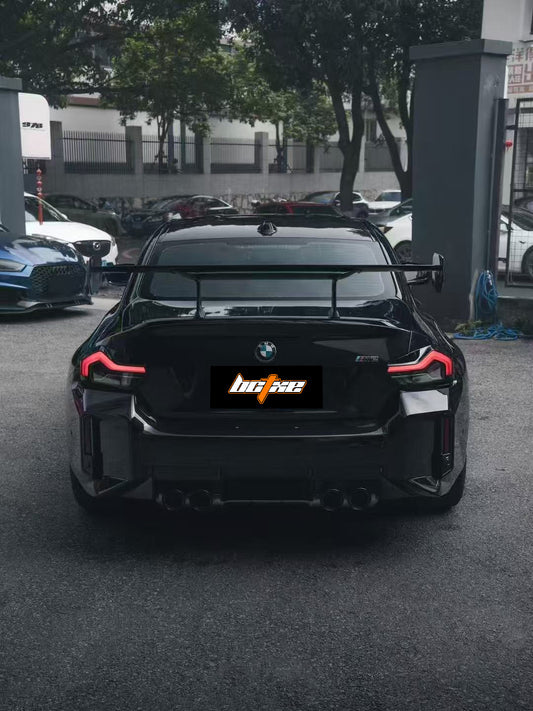 BMW M2/C G87 2023 2024 & 2 Series 230i M240i G42 2022-ON with Aftermarket Parts - Rear Wing Pre-preg Carbon Fiber from BCTXE Tuning