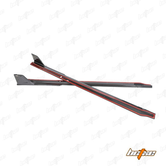 BMW M2 / M2C G87 2023-ON with Aftermarket Parts - Side Skirts Dry Pre-preg Carbon from BCTXE Tuning