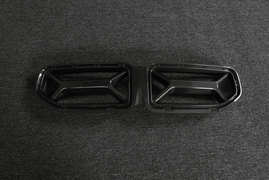 BMW M2 / M2C G87 2023 2024 with Aftermarket Parts - Front Grill Pre-preg Carbon Fiber from BCTXE Tuning