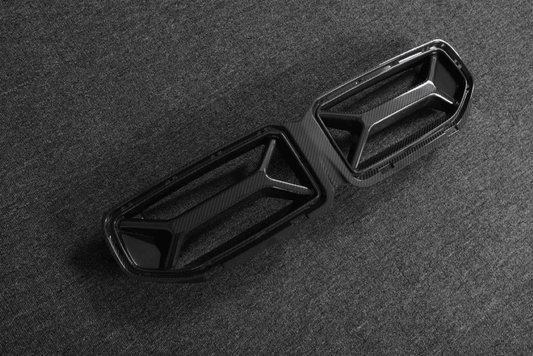 BMW M2 / M2C G87 2023 2024 with Aftermarket Parts - Front Grill Pre-preg Carbon Fiber from BCTXE Tuning