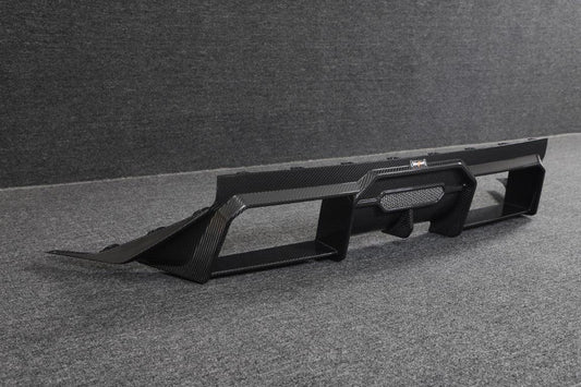 BMW M2 / M2C G87 2023 2024 with Aftermarket Parts - Rear Diffuser Pre-preg Carbon Fiber from BCTXE Tuning