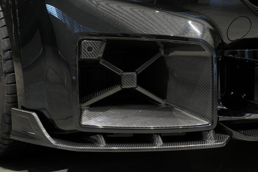 BMW M2 / M2C G87 2023 2024 with Aftermarket Parts - Air Intake Vents Pre-preg Carbon Fiber from BCTXE Tuning