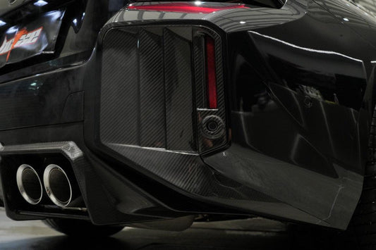 BMW M2 / M2C G87 2023 2024 with Aftermarket Parts - Rear Diffuser Pre-preg Carbon Fiber from BCTXE Tuning