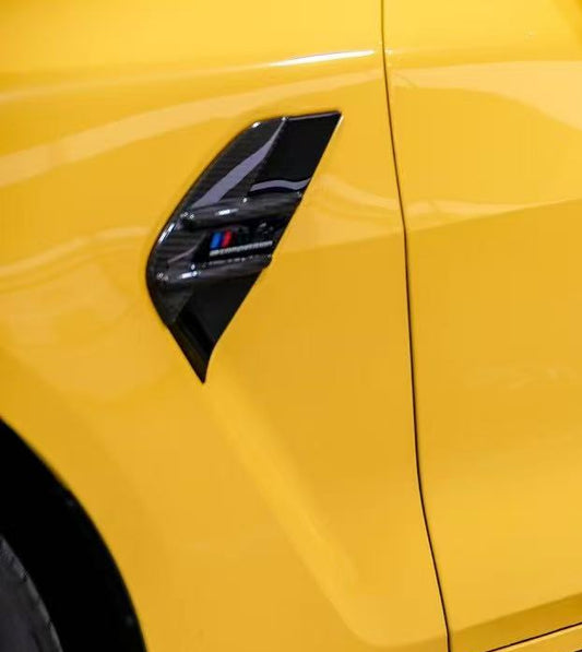 BMW M4 G82 G83 2021-ON with Aftermarket Parts - MP Style Fenders Trim Pre-preg Carbon Fiber from BCTXE Tuning