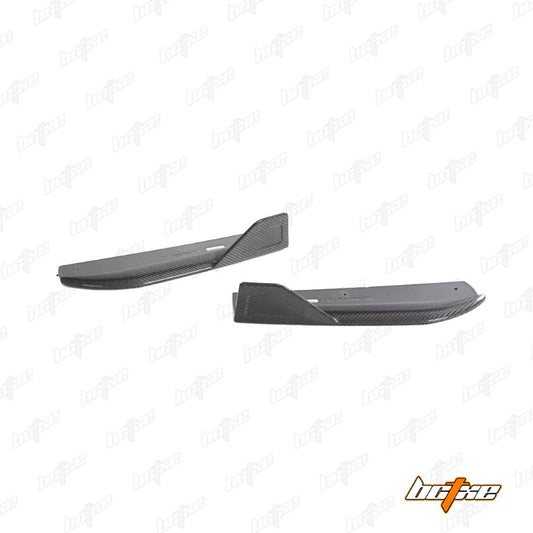 BMW X4M X4MC F98 LCI 2022 2023 2024 with Aftermarket Parts - Rear Diffuser & Canards Carbon Fiber from BCTXE Tuning