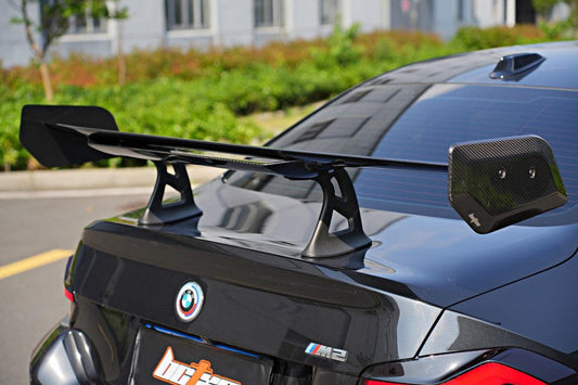 BMW M2/C G87 2023 2024 & 2 Series 230i M240i G42 2022-ON with Aftermarket Parts - Rear Wing Pre-preg Carbon Fiber from BCTXE Tuning
