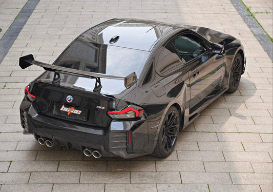 BMW M2/C G87 2023 2024 & 2 Series 230i M240i G42 2022-ON with Aftermarket Parts - Rear Wing Pre-preg Carbon Fiber from BCTXE Tuning