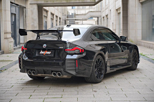 BMW M2/C G87 2023 2024 & 2 Series 230i M240i G42 2022-ON with Aftermarket Parts - Rear Wing Pre-preg Carbon Fiber from BCTXE Tuning