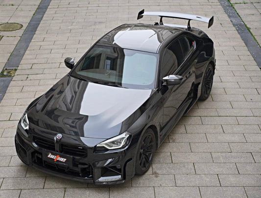 BMW M2/C G87 2023 2024 & 2 Series 230i M240i G42 2022-ON with Aftermarket Parts - Rear Wing Pre-preg Carbon Fiber from BCTXE Tuning