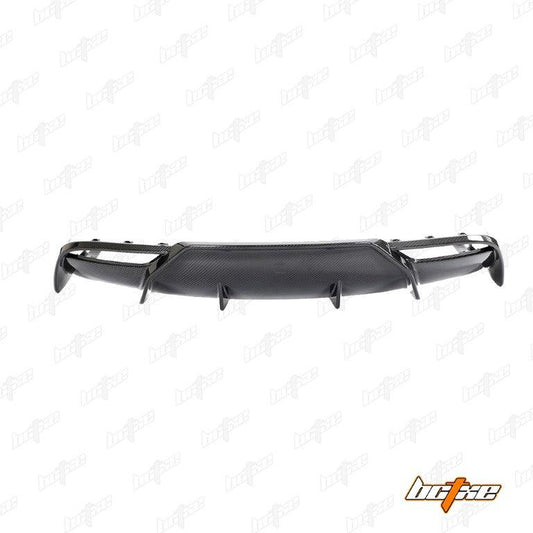 Tesla Model 3 Highland / Performance 2024-ON with Aftermarket Parts - Rear Diffuser & Canards Carbon Fiber from BCTXE Tuning