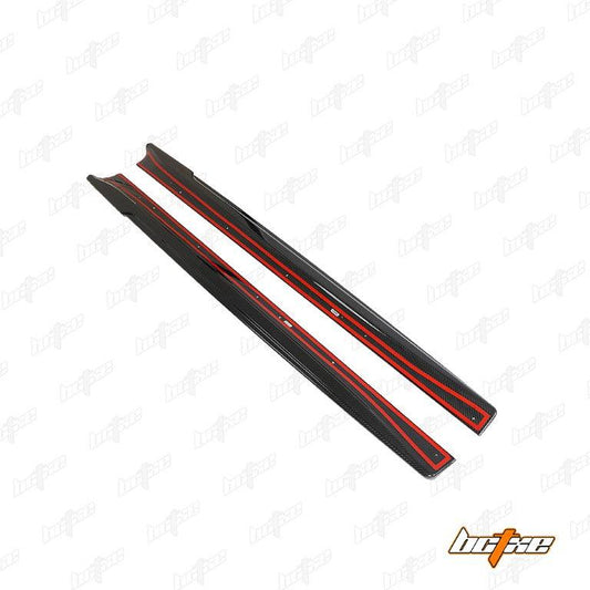 Tesla Model 3 Highland / Performance 2024-ON with Aftermarket Parts - Side Skirts Carbon Fiber from BCTXE Tuning