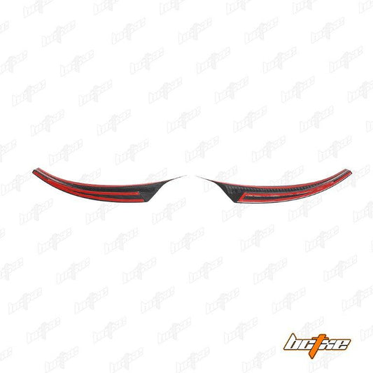 Tesla Model 3 Highland 2024-ON with Aftermarket Parts - Front Lip Carbon Fiber from BCTXE Tuning