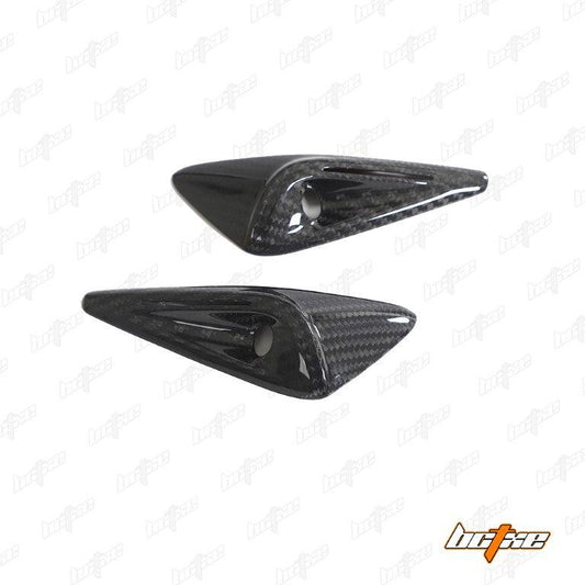 Tesla Model 3 Highland / Performance 2024-ON with Aftermarket Parts - Camera Cover Pre-preg Carbon Fiber from BCTXE Tuning