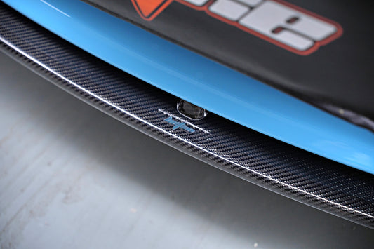 Tesla Model 3 Highland 2024-ON with Aftermarket Parts - V2 Style Front Lip Carbon Fiber from BCTXE Tuning