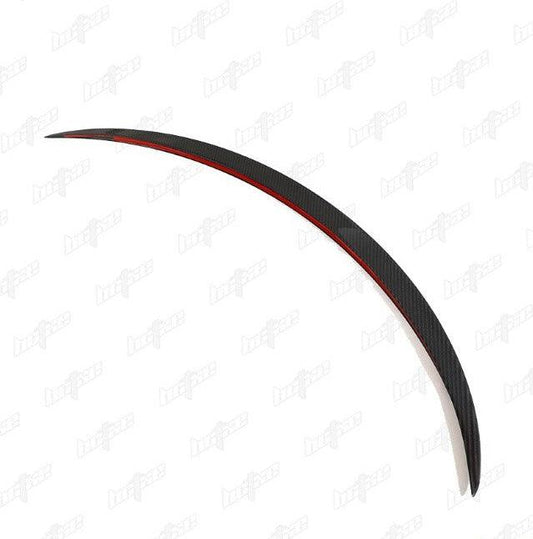 Tesla Model 3 Highland / Performance 2024-ON with Aftermarket Parts - V1 Style Rear Spoiler Pre-preg Carbon Fiber from BCTXE Tuning