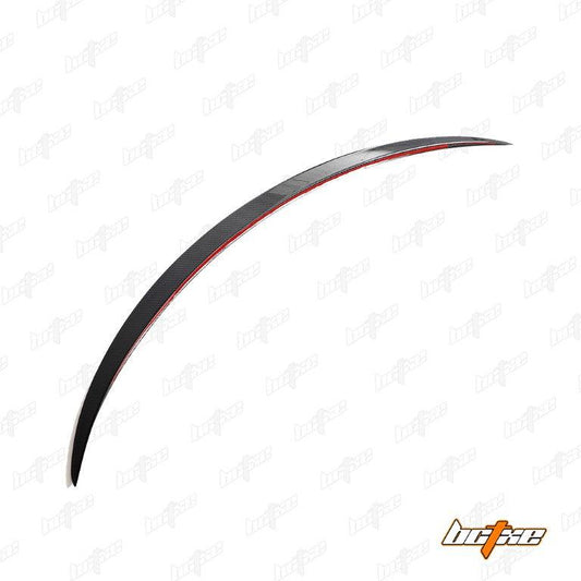 Tesla Model 3 Highland / Performance 2024-ON with Aftermarket Parts - V1 Style Rear Spoiler Pre-preg Carbon Fiber from BCTXE Tuning