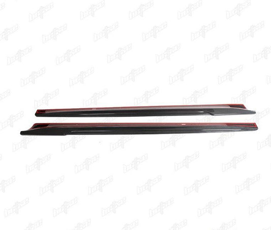 Tesla Model 3 Highland / Performance 2024-ON with Aftermarket Parts - Side Skirts Carbon Fiber from BCTXE Tuning