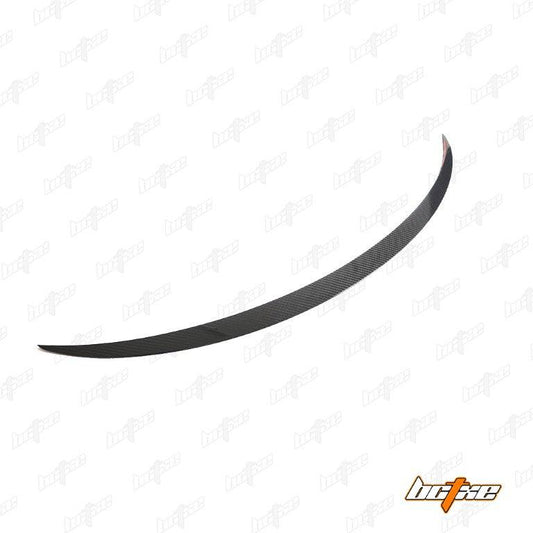 Tesla Model 3 Highland / Performance 2024-ON with Aftermarket Parts - V1 Style Rear Spoiler Pre-preg Carbon Fiber from BCTXE Tuning