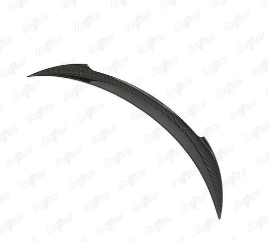 Tesla Model 3 Highland / Performance 2024-ON with Aftermarket Parts - V2 Style Rear Spoiler Pre-preg Carbon Fiber from BCTXE Tuning