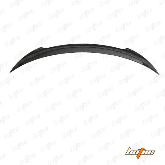 Tesla Model 3 Highland / Performance 2024-ON with Aftermarket Parts - V2 Style Rear Spoiler Pre-preg Carbon Fiber from BCTXE Tuning