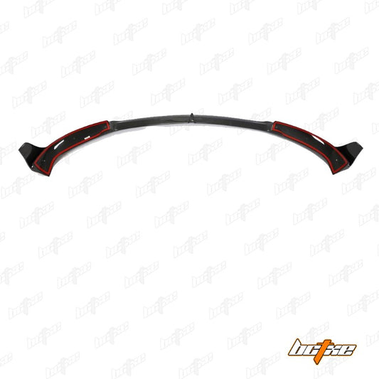 esla Model Y Performance AWD Long Range RWD Standard 2020 2021 2022 2023 2024 2025 with Aftermarket Parts - V1 Front Lip Carbon Fiber from BCTXE Tuning
