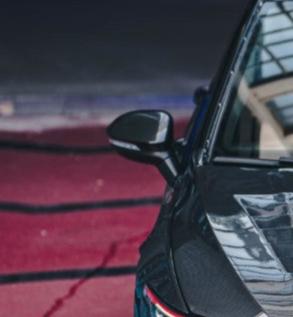 Volkswagen GTI & R-line MK8 2022-ON with Aftermarket Parts - without blind assist Style Pre-preg Carbon Fiber Mirror Cap from BCTXE Tuning