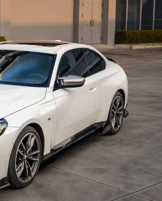 BMW 2 Series M240i 230i G42 2022-ON with Aftermarket Parts - AE Style Side Skirts ABS from ArmorExtend