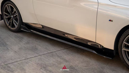 BMW 2 Series M240i 230i G42 2022-ON with Aftermarket Parts - AE Style Side Skirts ABS from ArmorExtend