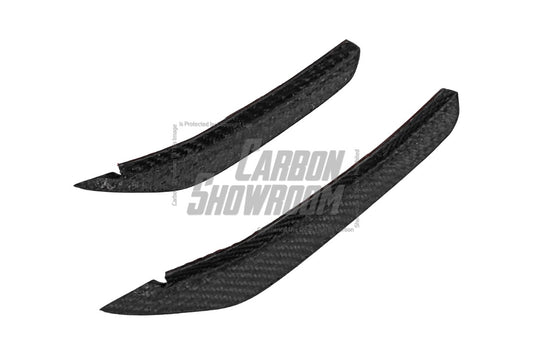 BMW 3 Series 330i M340i G20 (Pre-LCI) 2019 2020 2021 2022?with Aftermarket Parts - AE Style Front Canards Carbon Fiber from ArmorExtend